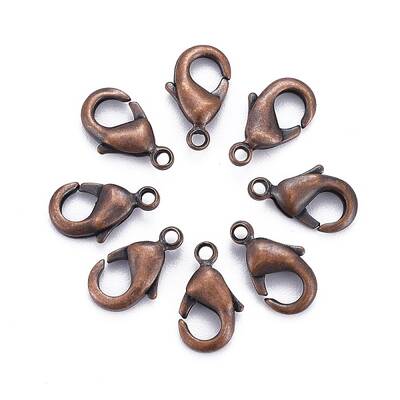 Brass Lobster Claw Clasps