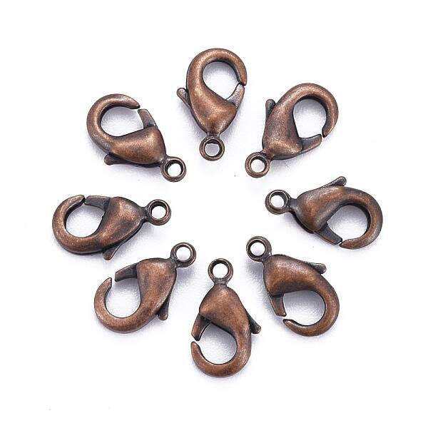 Brass Lobster Claw Clasps