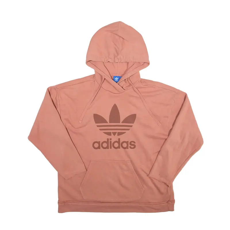 ADIDAS 2017 Hoodie Pink Pullover Womens UK 12