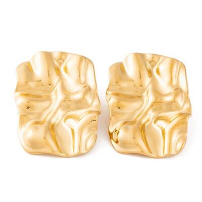 Ion Plating(IP) 304 Stainless Steel Stud Earrings for Women