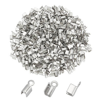 304 Stainless Steel Folding Crimp Ends