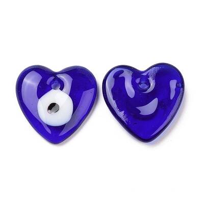 Handmade Evil Eye Lampwork Pendants
