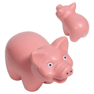 100 Custom Pig - Stress Reliever - Polyurethane