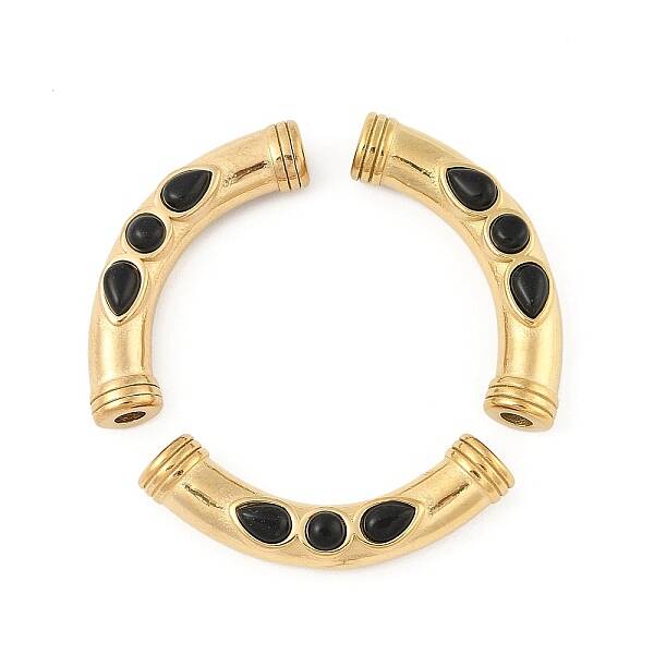 Natural Black Agate Beads