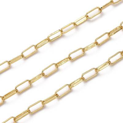 Brass Paperclip Chains