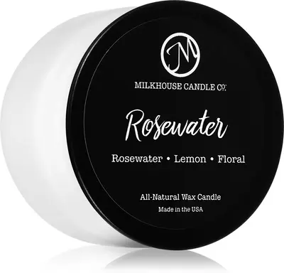 Milkhouse Candle Co. Creamery Rosewater Scented Candle 106g