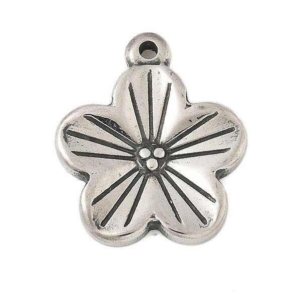 304 Stainless Steel Tibetan Style Pendants