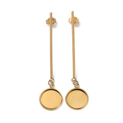 304 Stainless Steel Stud Earring Findings