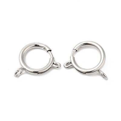 Non-Tarnish 304 Stainless Steel Spring Ring Clasps