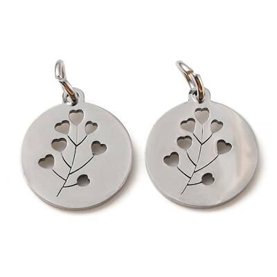 Non-Tarnish 304 Stainless Steel Charms