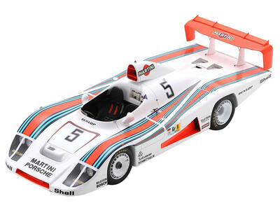 Porsche 936/78 #5 Jacky Ickx - Henri Pescarolo - Jochen Mass Martini Racing Porsche System 24 Hours of Le Mans (1978) with Ac...