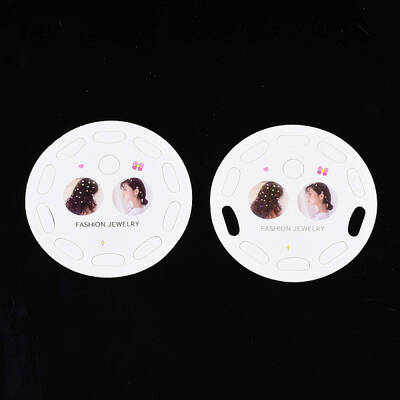 Mini Hair Claw Clips Display Cards