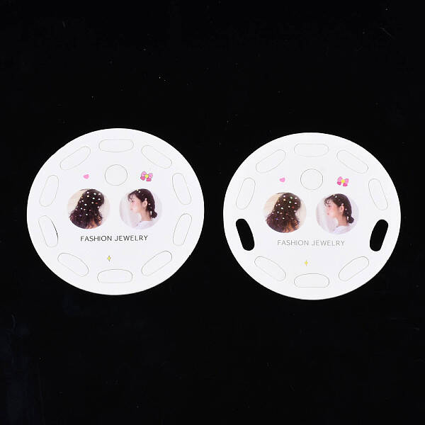 Mini Hair Claw Clips Display Cards