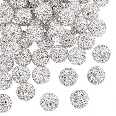Pave Disco Ball Beads