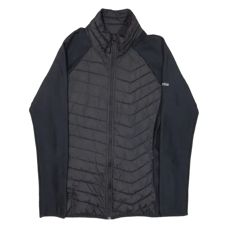 COLUMBIA Insulated Womens Puffer Jacket Black L
