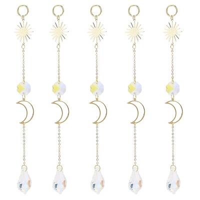 Electroplate Glass Window Hanging Suncatchers