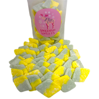Bubs Sour Tutti Frutti Rhombs Swedish Candy 1/2 lb - Vegan