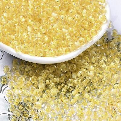 Transparent Glass Round Seed Beads