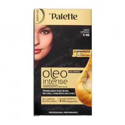 Syoss Oleo Intense Ammonia-Free Permanent Coloration With Intense Black Oil 1-10