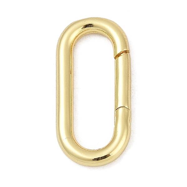 Brass Spring Gate Rings
