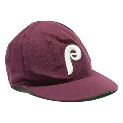 NIKE Mens Baseball Cap Maroon Wool ONE SIZE