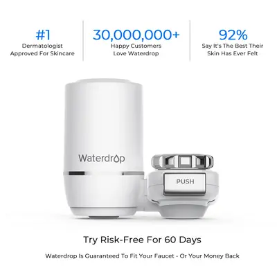 Waterdrop Skincare Faucet Filter: Soften, Brighten, and Protect Your Skin from Tap Water Irritants Modern