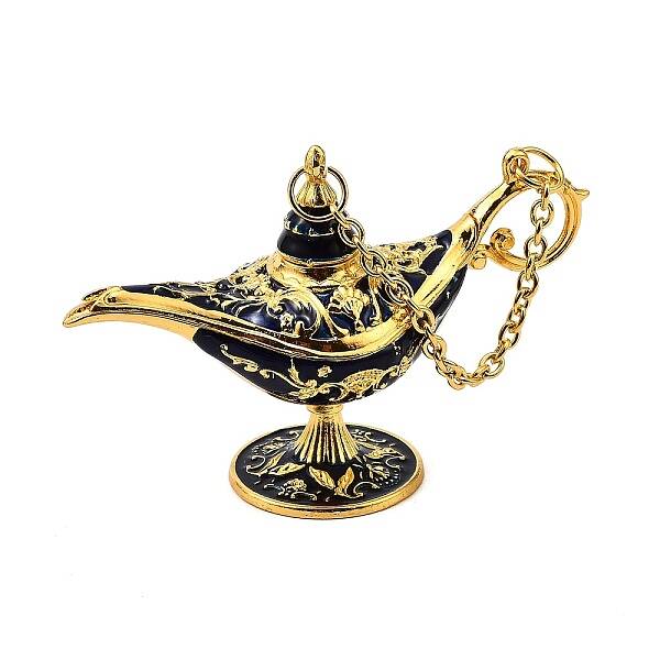 Alloy Enamel Tea Pot Home Display Decoration