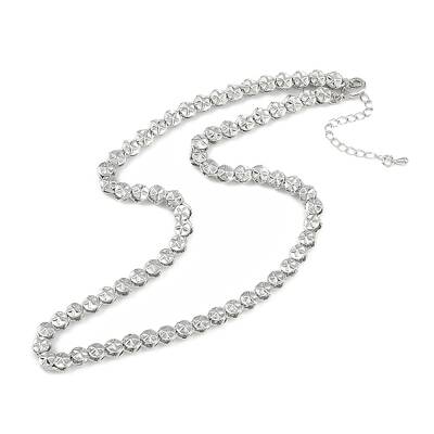 Rack Plating Brass Star Link Chain Necklaces for Women