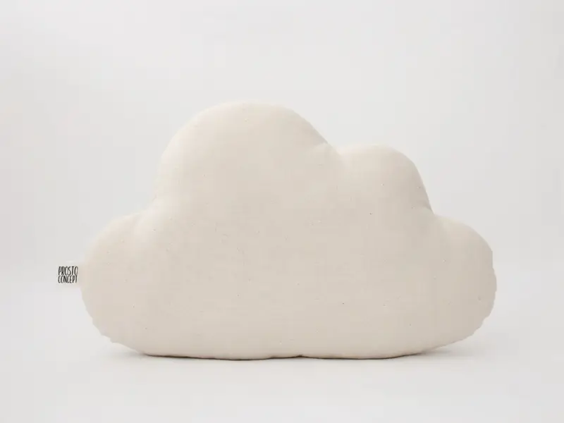 Beige Cloud Pillow