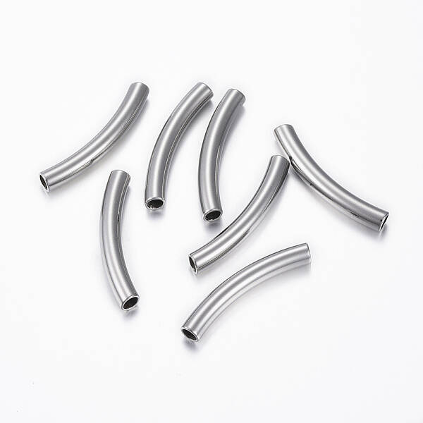 Tarnish Resistant 304 Stainless Steel Tube Beads