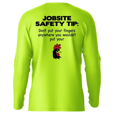 Jobsite - Hi-Visibility UPF 50 Long Sleeve Sun Shirt