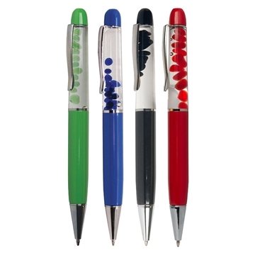 150 Customized Floating Bubble Pens - Twist Action