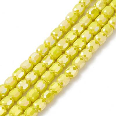 AB Color Plated Glass Beads