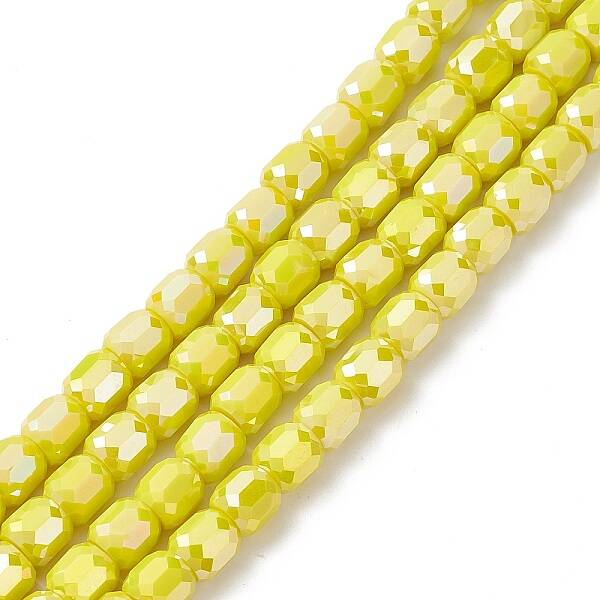 AB Color Plated Glass Beads