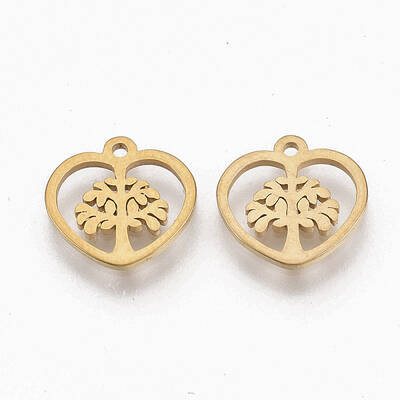 201 Stainless Steel Charms