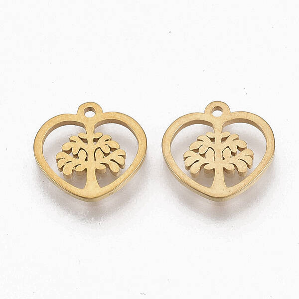 201 Stainless Steel Charms