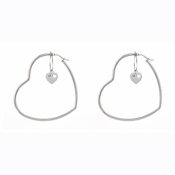 Stainless Steel Hoop Earrings