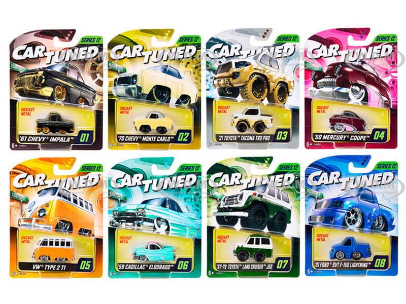 Mainline 2026 Series 12 Set of 8 Pieces Diecast Model Cars by CarTuned