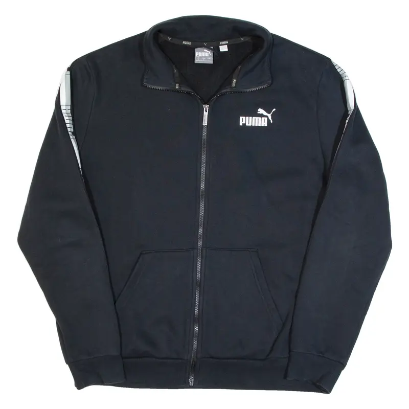 PUMA Mens Track Jacket Black L