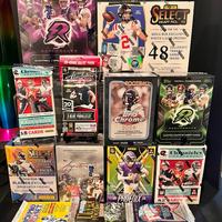 Football Boxes and Packs for Building Your Collection - Sports Packs with Various Cards and Collectibles - PYT Break Megas Bl...