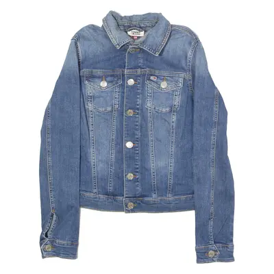 TOMMY HILFIGER Mens Denim Jacket Blue XXS