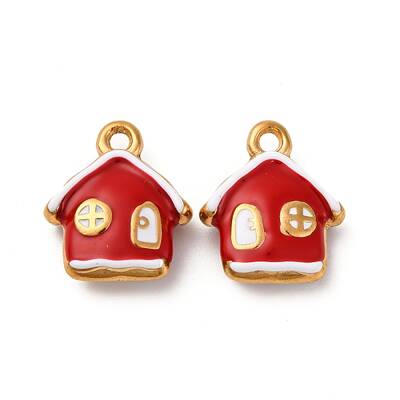 304 Stainless Steel Enamel Pendants