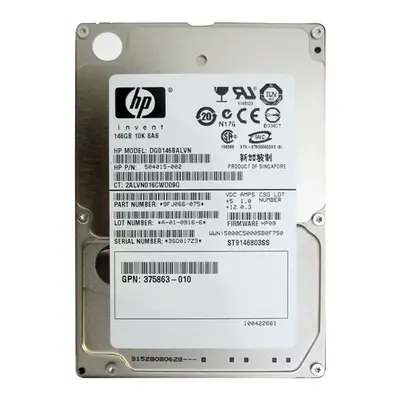 504015-002B HP 146GB 10000RPM SAS 3Gb/s 2.5-Inch 16MB Cache Hot Swap Hard Drive