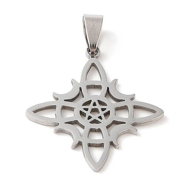 Non-Tarnish Hollow Out 201 Stainless Steel Pendants