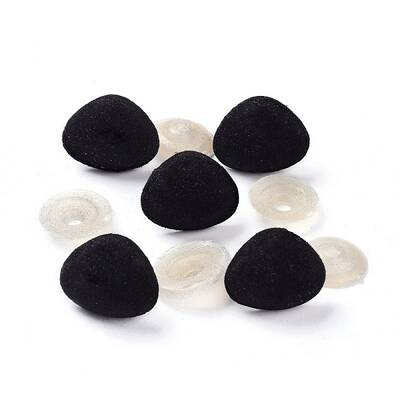 (Defective Closeout Sale)Flocky Plastic Doll Safety Noses