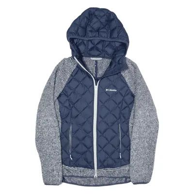 COLUMBIA Quilted Jacket Blue Womens S