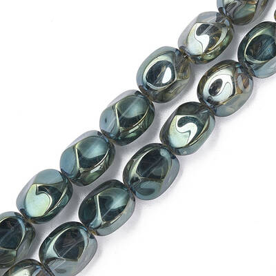 Electroplate Glass Beads Strands