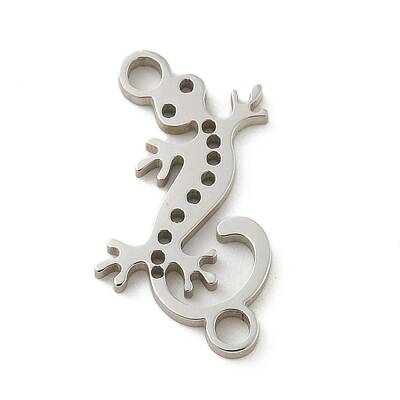 201 Stainless Steel Laser Cut Connector Charms