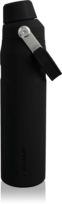 Stanley IceFlow™ Fast Flow Lid Stainless Steel Water Bottle Black 600ml