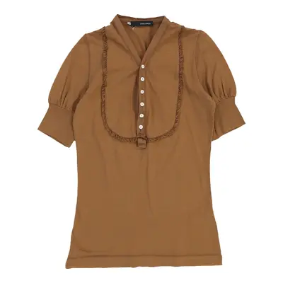 Dsquared2 T-Shirt - Large Beige Cotton | Size: large